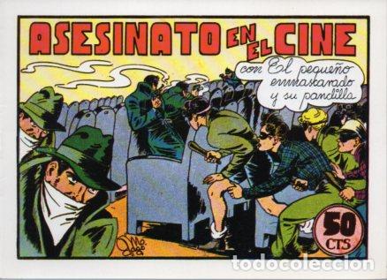 Libros: V10269 Facsimil: El Peque&ntilde;o Enmascarado y su Pandilla numero 14. Asesinato en el Cine - Manuel Gago