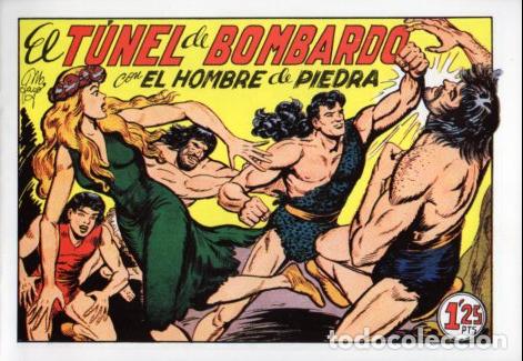 Libros: V10302 Facsimil: El Hombre de Piedra numero 115. El Tunel de Bombardo - Manuel Gago