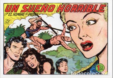 Libros: V10284 Facsimil: El Hombre de Piedra numero 134. Un Sue&ntilde;o Horrible - Manuel Gago