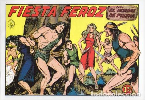 Libros: V10300 Facsimil: El Hombre de Piedra numero 117. Fiesta Feroz - Manuel Gago