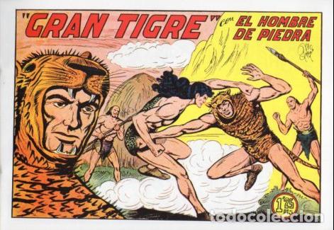 Libros: V10299 Facsimil: El Hombre de Piedra numero 118. Gran Tigre - Manuel Gago