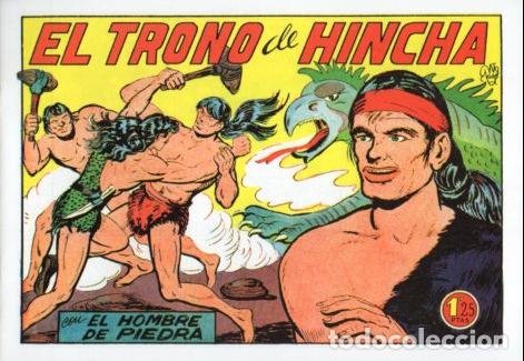 Libros: V10315 Facsimil: El Hombre de Piedra numero 102. El Trono de Hincha - Manuel Gago