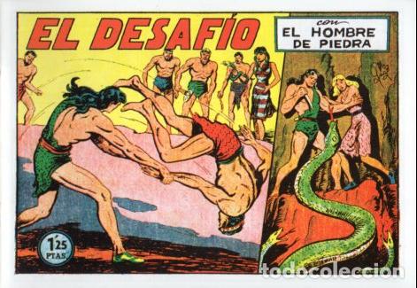 Libros: V10342 Facsimil: El Hombre de Piedra numero 75. El Desafio - Manuel Gago