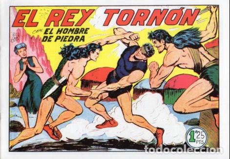 Libros: V10309 Facsimil: El Hombre de Piedra numero 108. El Rey Tornon - Manuel Gago
