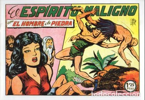 Libros: V10345 Facsimil: El Hombre de Piedra numero 72. El Espiritu Maligno - Manuel Gago