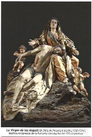 Libros: POSTAL A7145: La Virgen de las Angustias. Yecla, Murcia - Foto 1