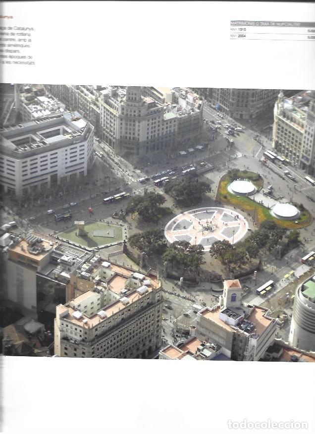 Libros: LAMINA 41661: Vista aerea de la Plaza de Catalunya de Barcelona en 2006 - VVAA
