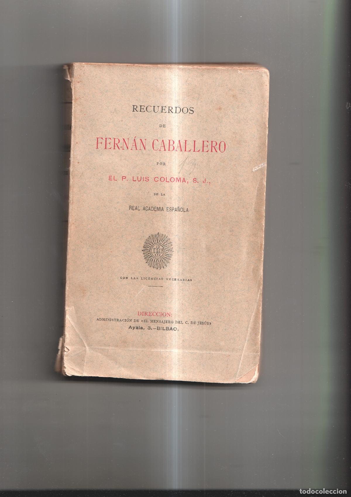 books: Recuerdos - Fern&aacute;n Caballero