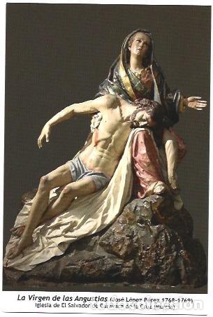 Libri di seconda mano: POSTAL A7148: La Virgen de las Angustias. Caravaca de la Cruz