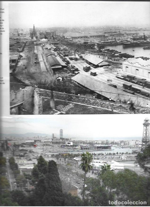Livros em segunda m&atilde;o: LAMINA 41650: El Puerto de Barcelona en 1920 y en 2006 - VVAA