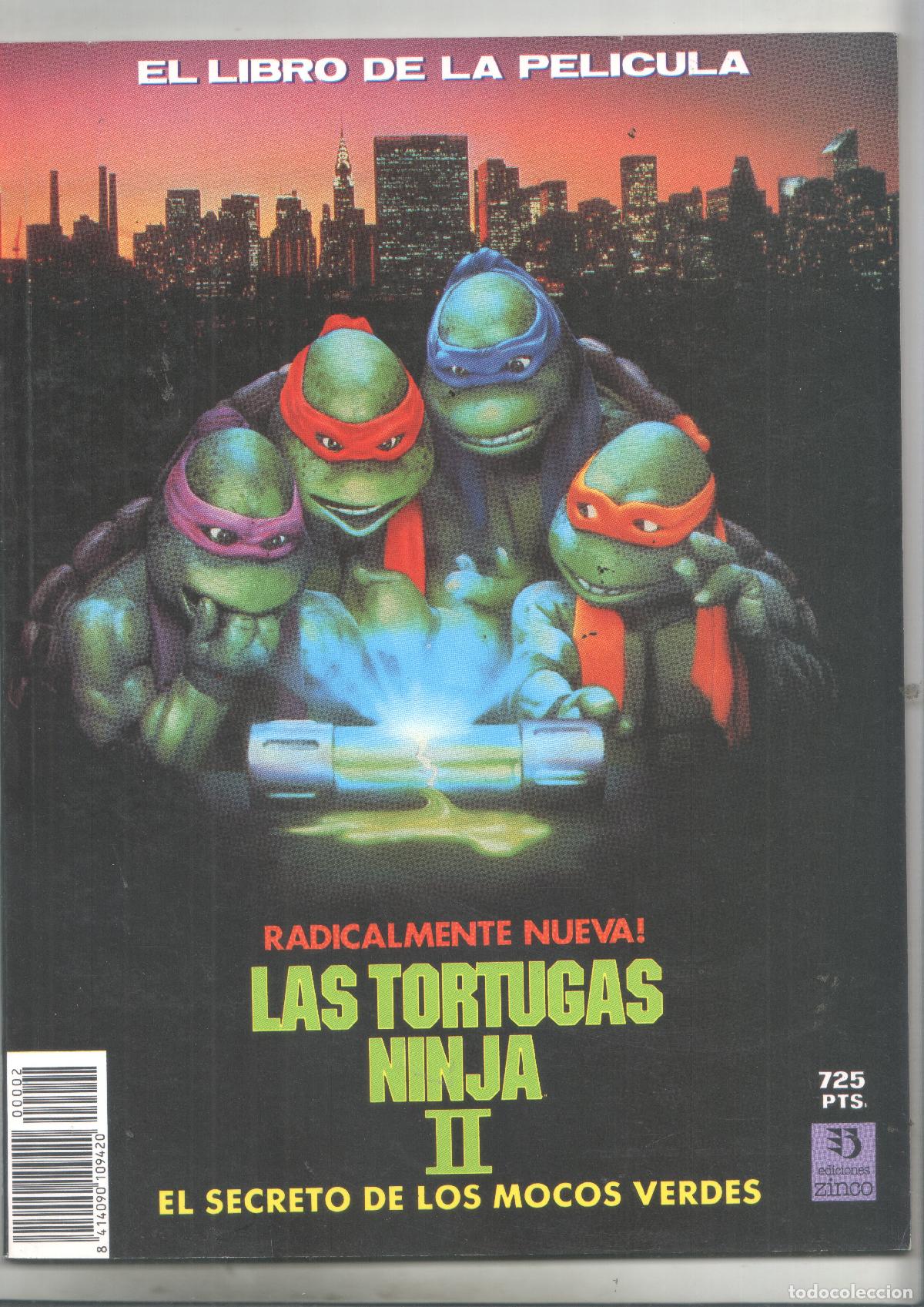 Livres: Las Tortujas Ninja II: el libro de la pelicula - varios
