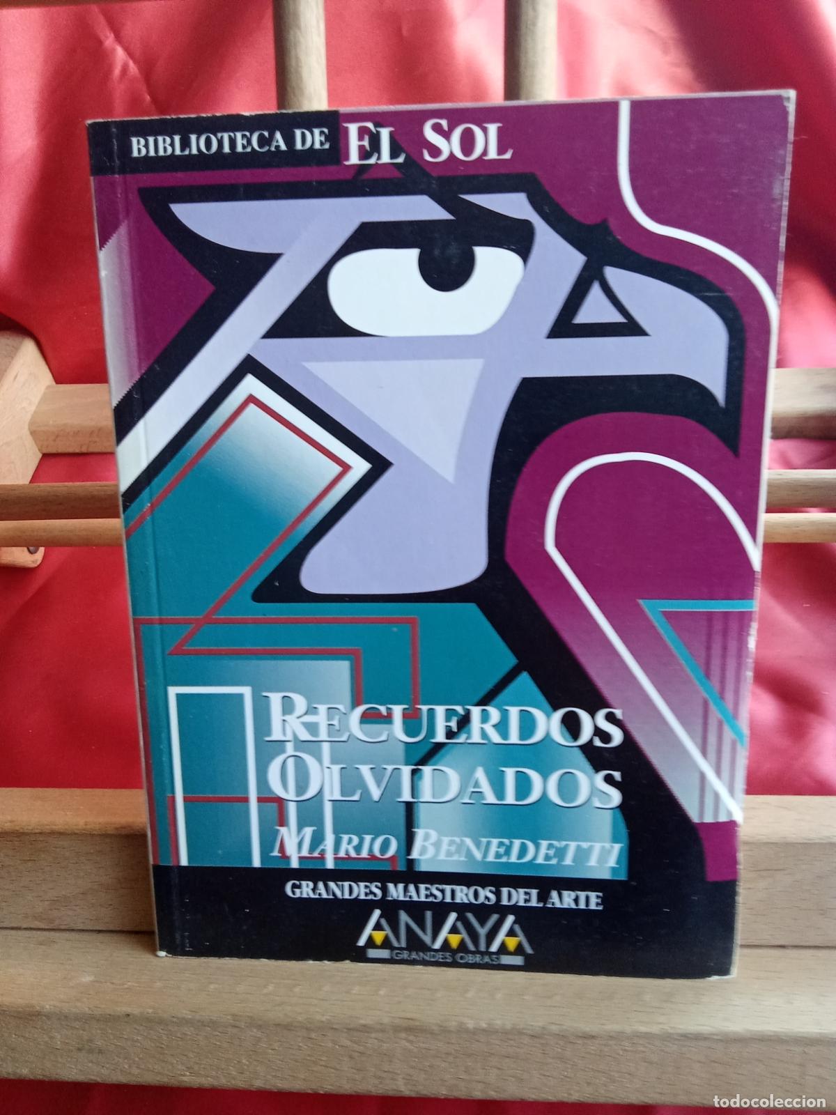Libros: Recuerdos olvidados. Mario Benedetti L.31642-1163