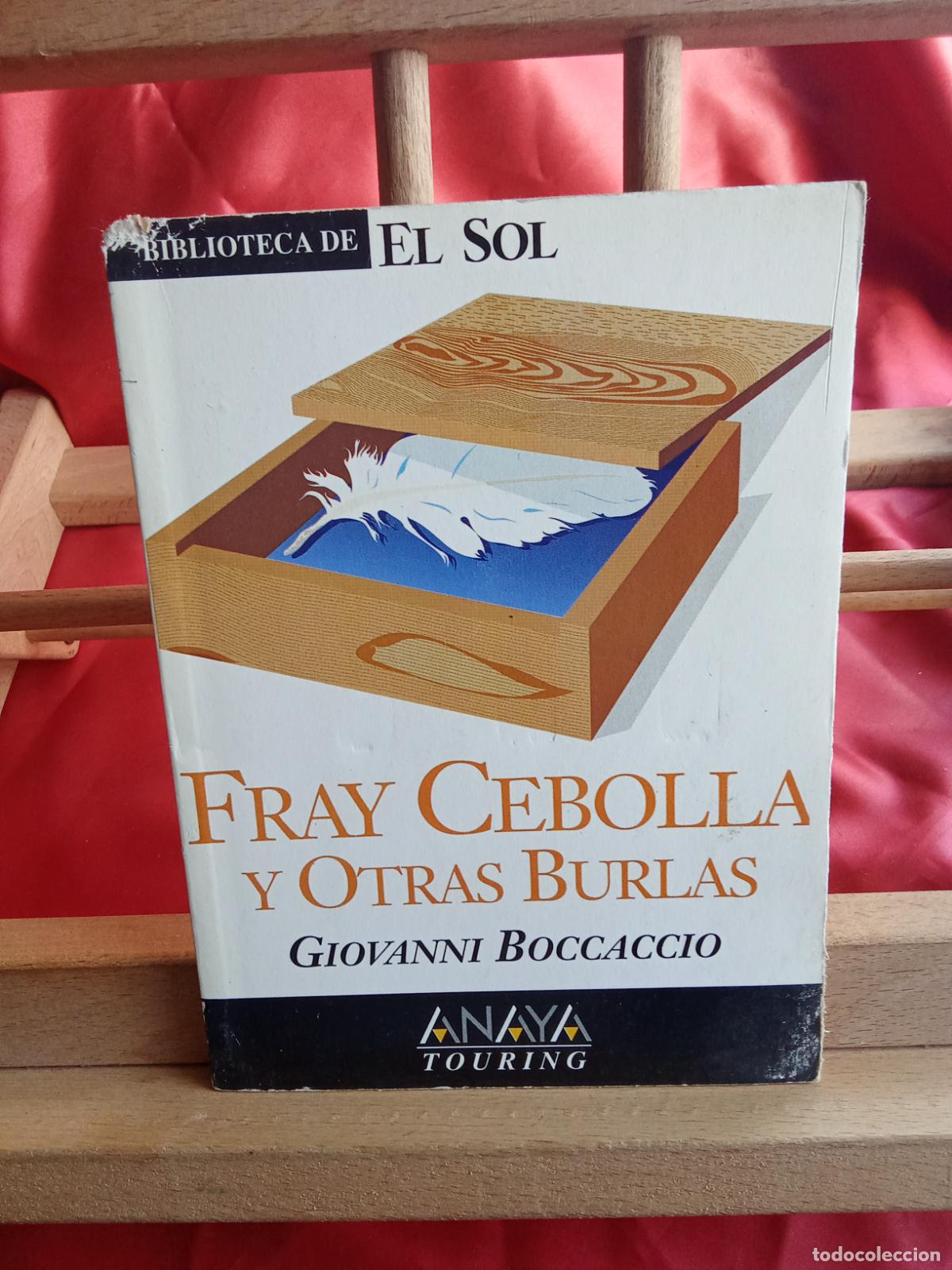 Libros: Fray Cebolla y otras burlas. Giovanni Boccaccio L.31642-1176