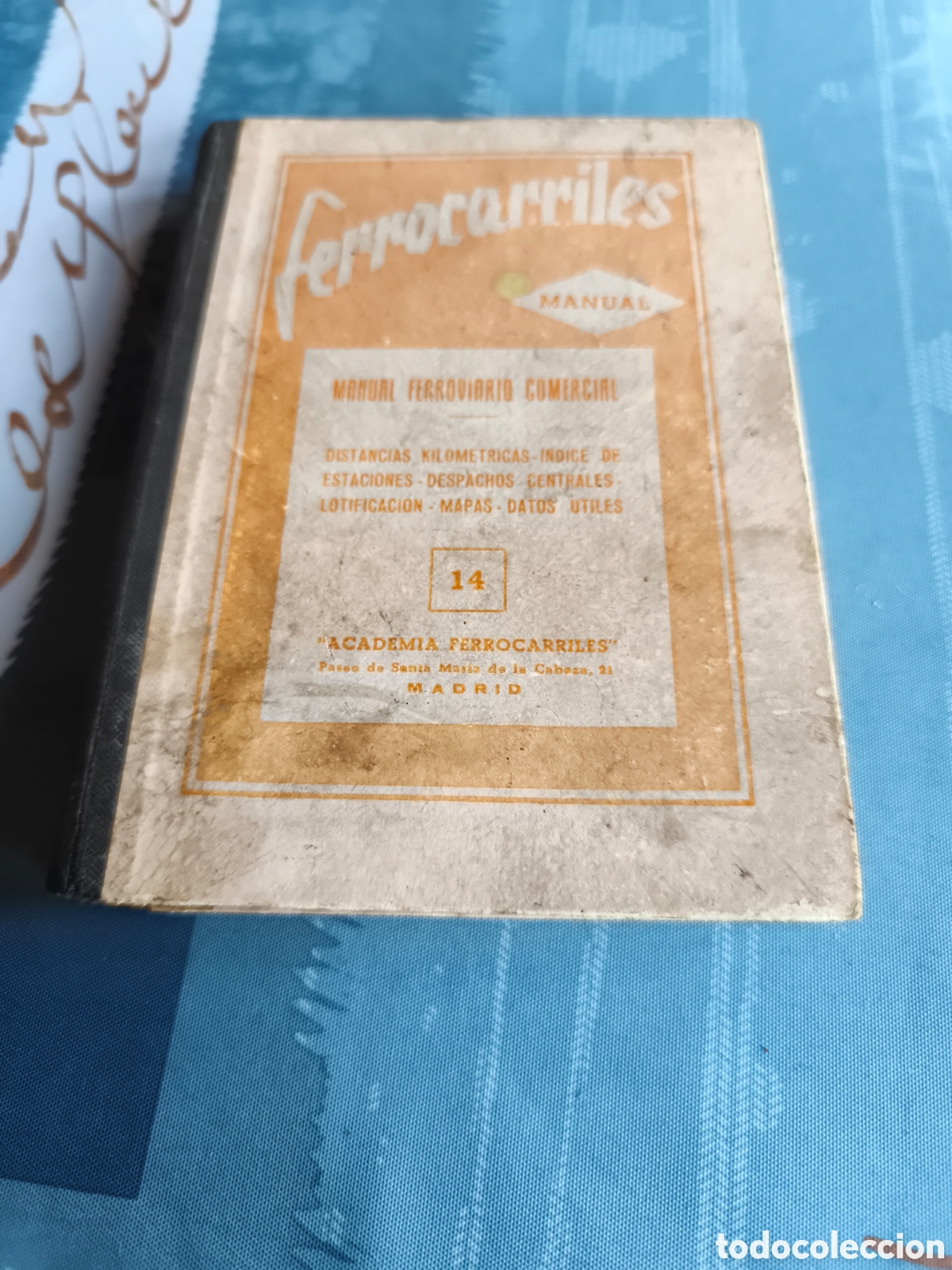 Libros: Antiguo libro, manual ferroviario comercial