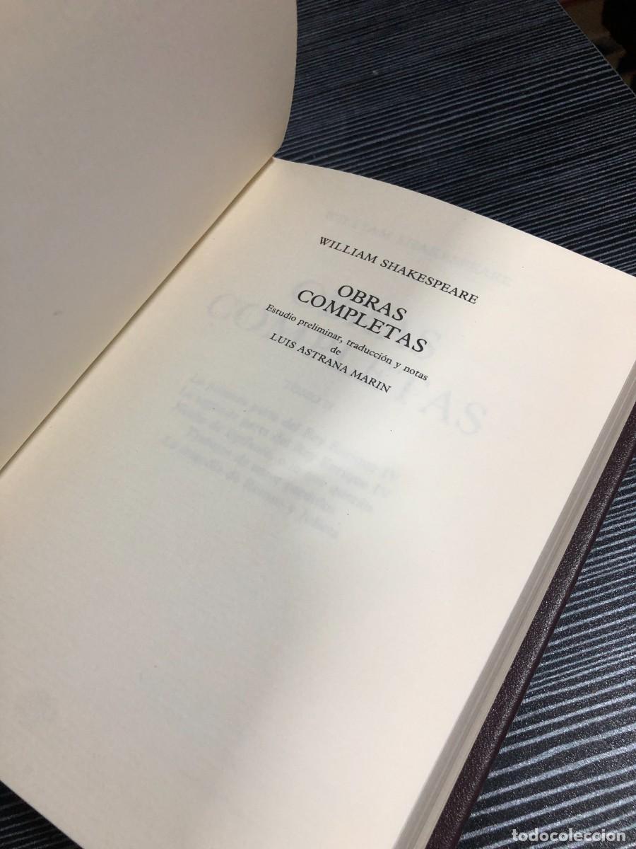Libros: Obras Completas (Tomo II) William Shakespeare - Foto 3
