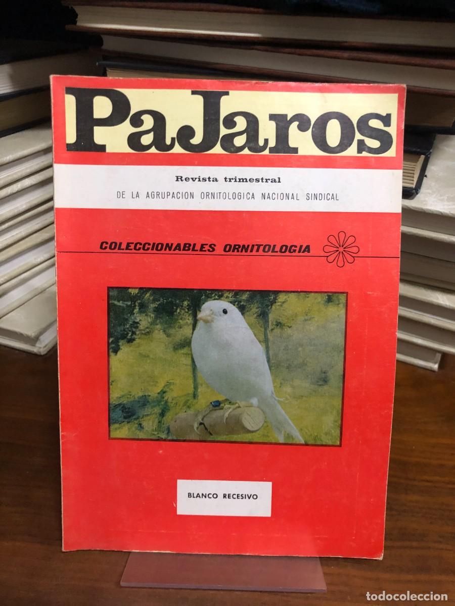 Libros: Revista P&aacute;jaros (Blanco Recesivo) Agrupaci&oacute;n Ornitol&oacute;gica Nacional Sindical