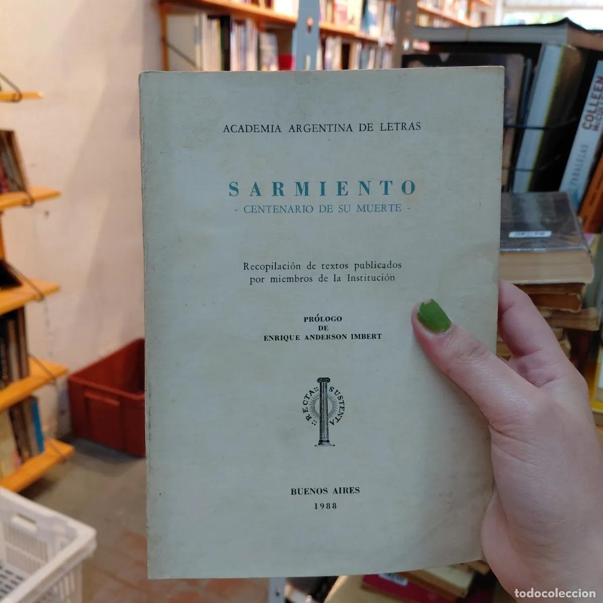 Livros em segunda m&atilde;o: Sarmiento: centenario de su muerte - VVAA