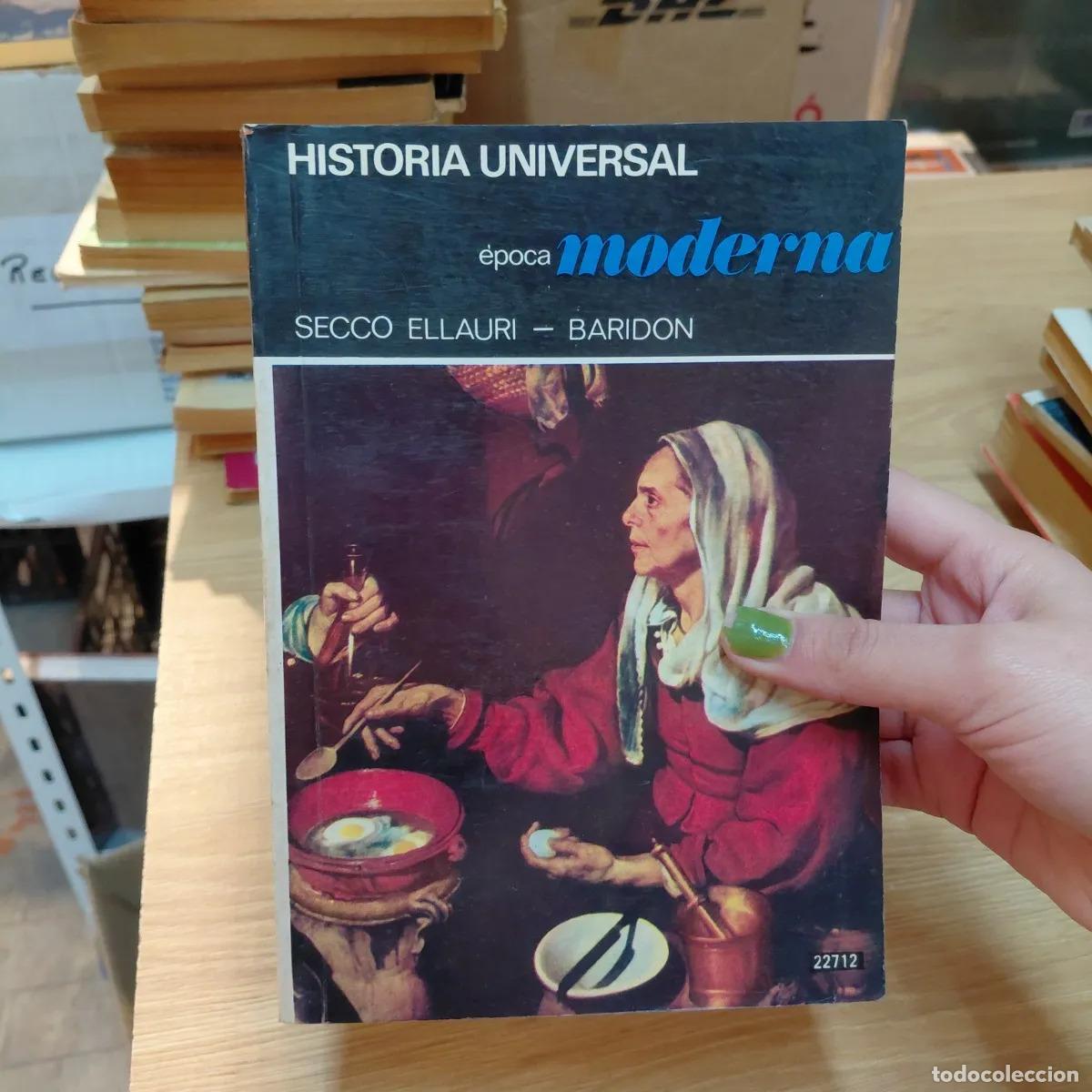 Livros em segunda m&atilde;o: Historia universal: epoca moderna (det.) - Secco Ellauri, Baridon