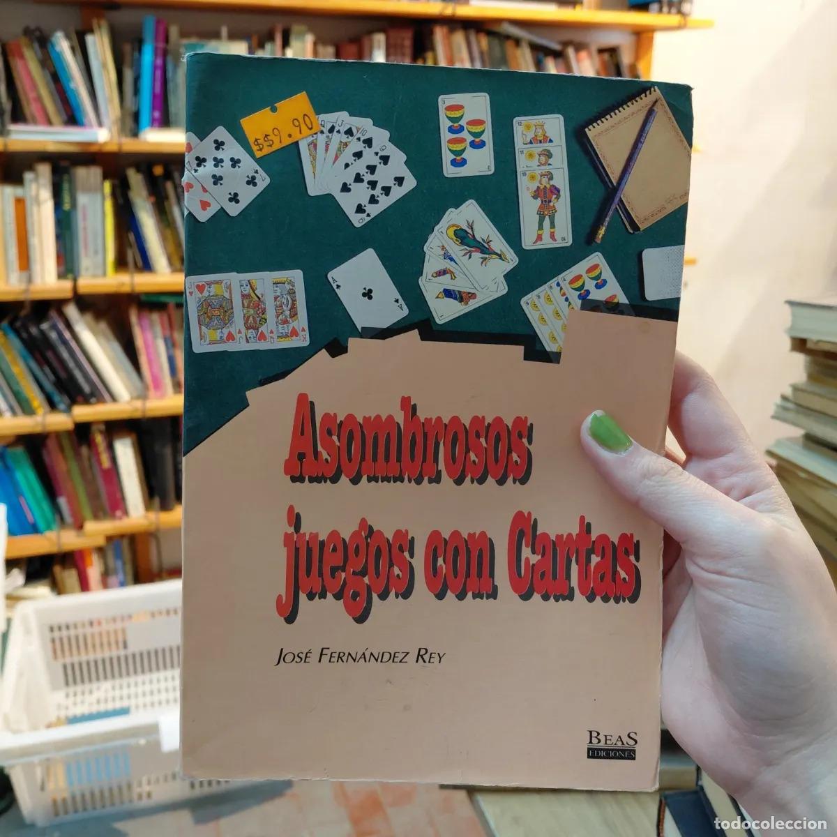 Livros em segunda m&atilde;o: Asombrosos juegos con cartas - Jose Fernandez Rey