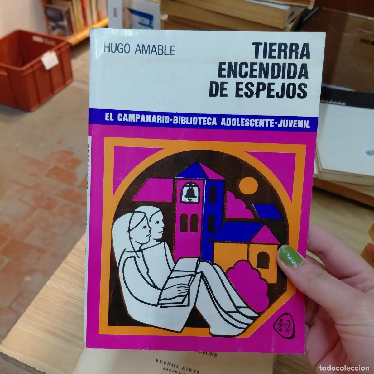 Libros: Tierra encendida de espejos - Hugo Amable