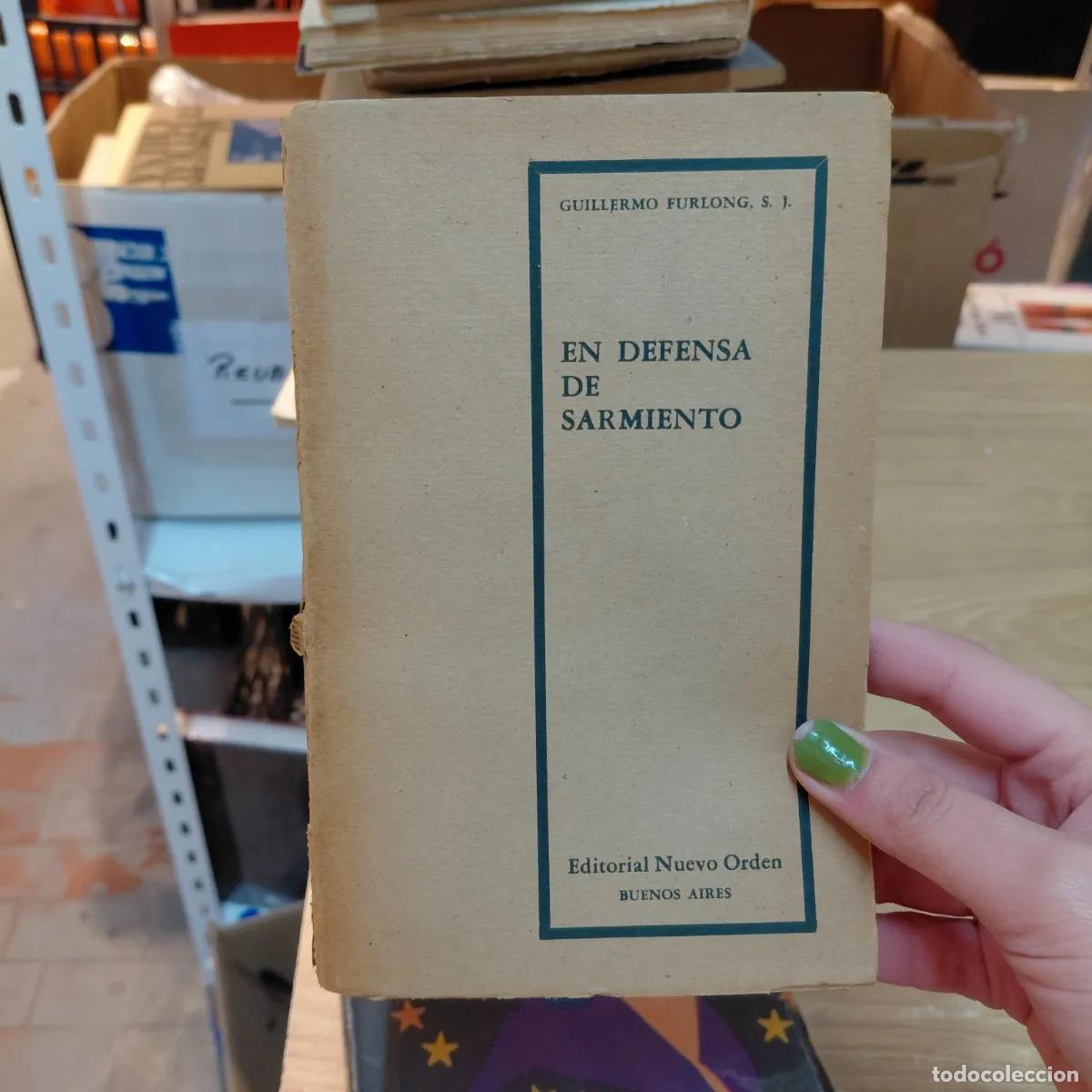 Livros em segunda m&atilde;o: En defensa de Sarmiento - Guillermo Furlong