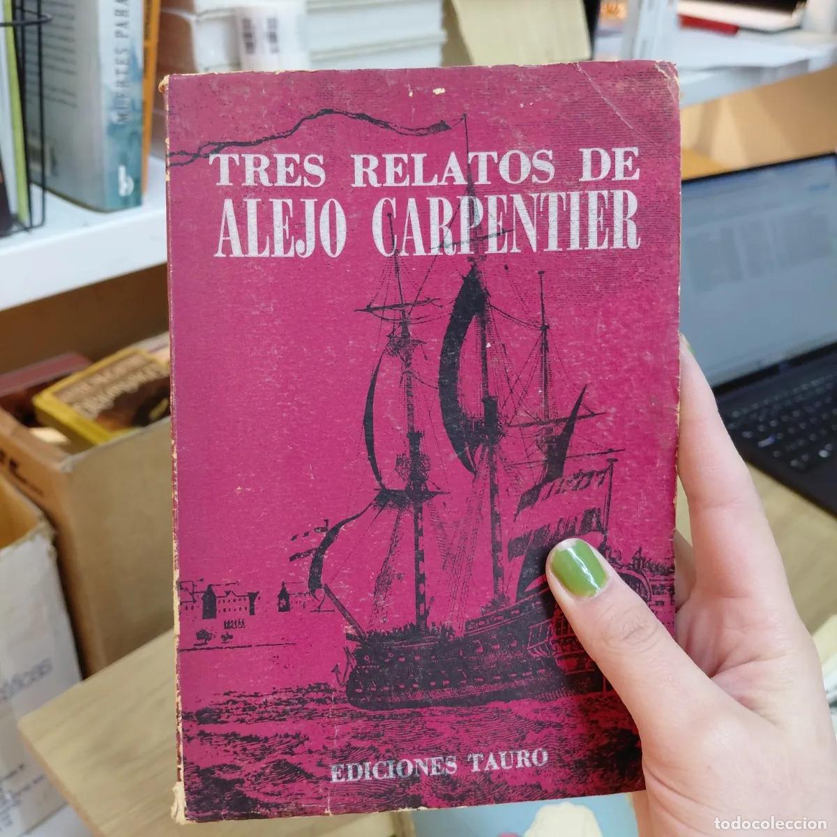 Libros: Tres relatos (det.) - Alejo Carpentier