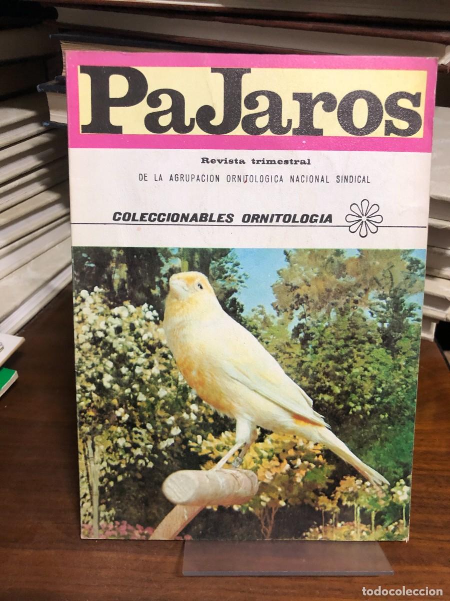 Libros: Revista P&aacute;jaros (Fondo jard&iacute;n - Canario amarillo/mosaico) Agrupaci&oacute;n Ornitol&oacute;gica Nacional Sindical