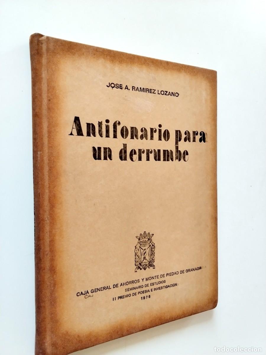 Livres: Jos&eacute; A. Ram&iacute;rez Lozano - Antifonario para un derrumbe