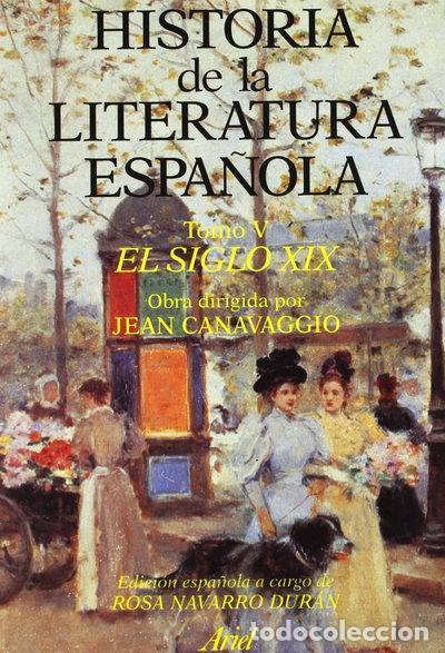 Livros em segunda m&atilde;o: Historia de la literatura espa&ntilde;ola. El siglo XIX- 9788434474581
