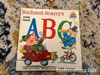 Livros em segunda m&atilde;o: Richard Scarry's Find Your ABC's- 0079808826839