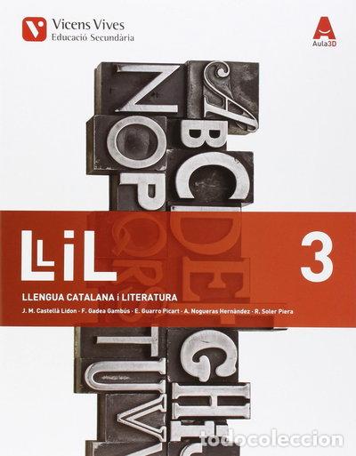 Libros: Llil 3 Llengua i Literatura Eso Aula 3D- 9788468231860