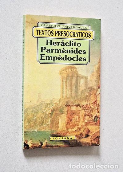 Libros: Textos presocr&aacute;ticos- 9788476726549
