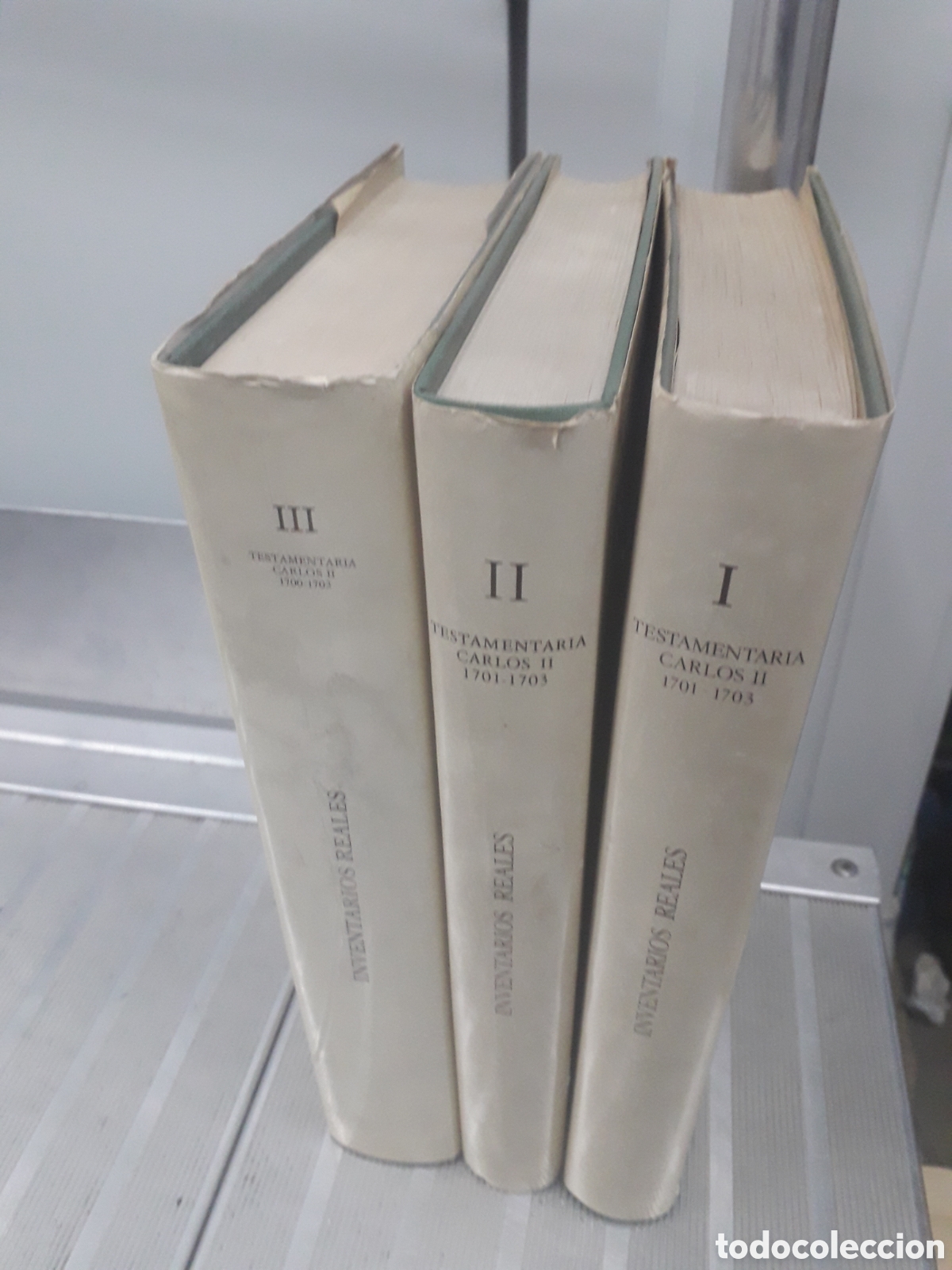 Libros: INVENTARIO REALES MUSEO DEL PRADO TESTAMENTARIA DEL REY CARLOS II (1701-1703)