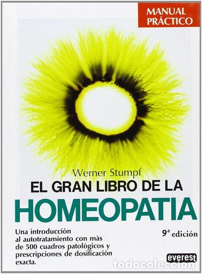 Libros: El Gran Libro de la Homeopat&iacute;a- 9788424125509