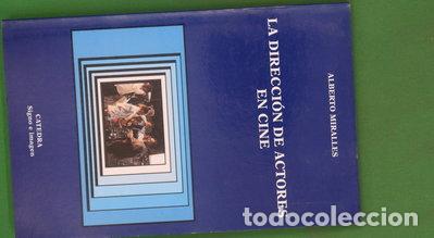 Libros: La direcci&oacute;n de actores en cine- 9788437618753