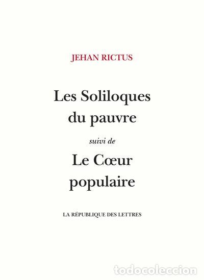 Libros: Les soliloques du pauvre: Suivi de Le Coeur populaire- 9782824912332