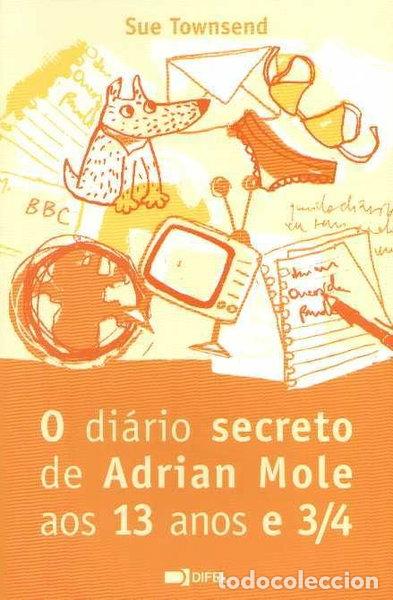 Livros em segunda m&atilde;o: O di&aacute;rio secreto de Adrian Mole aos 13 anos e 3/4- 9789722907491