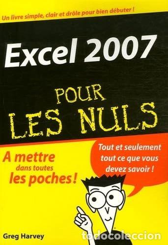 Livros em segunda m&atilde;o: Excel 2007 pour les nuls- 9782754003896