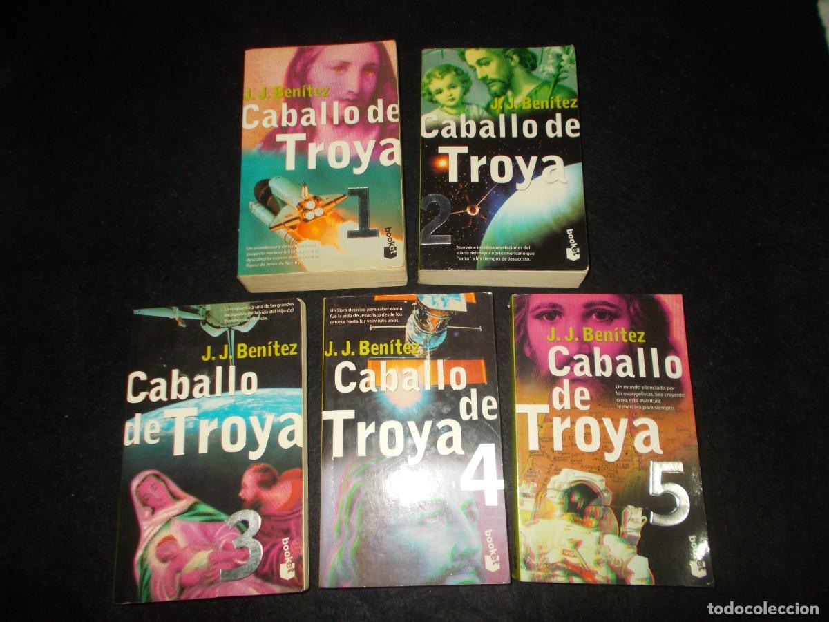 Libros: CABALLO DE TROYA 1 2 3 4 5, J.J. Ben&iacute;tez. Booket, Planeta 1997. Libro, 5 N&uacute;meros