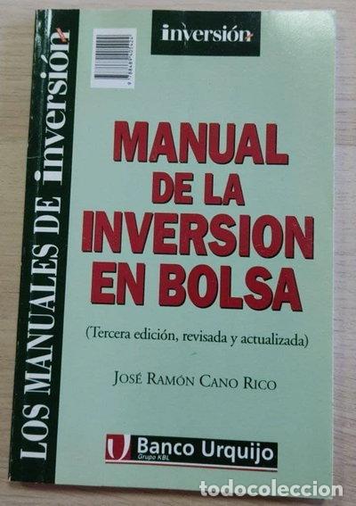 Libros: Manual de la inversi&oacute;n en bolsa- 9788489405424