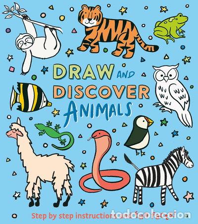 Livros em segunda m&atilde;o: Draw and Discover Animals- 9781398836839