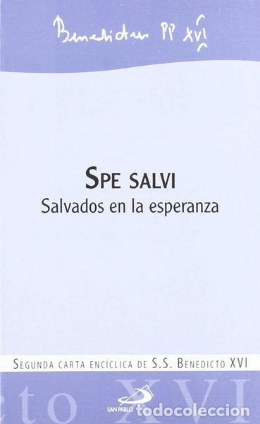 Libros: Spe salvi: Salvados en la esperanza- 9788428532679