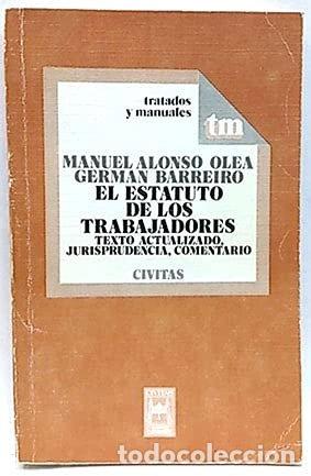 Libros: El estatuto de los trabajadores- 9788473985178
