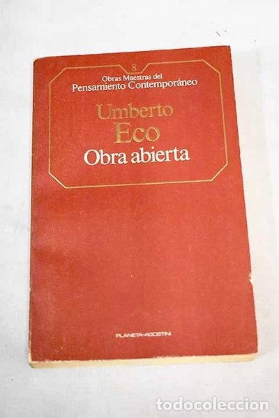 Libros: Obra abierta- 9788439500087