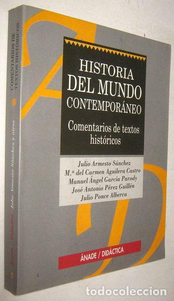 Livres: Historia del mundo contempor&aacute;neo- 9788489430075