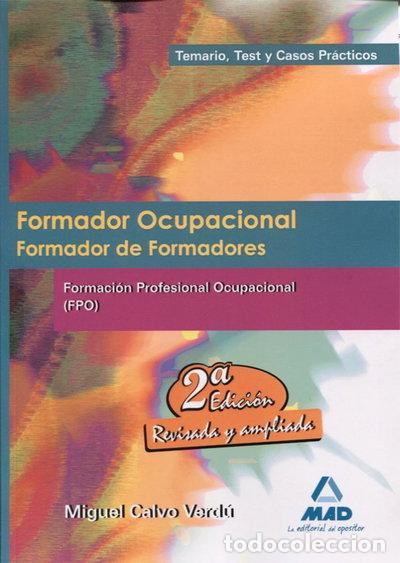 Libros: Formador Ocupacional. Formaci&oacute;n Profesional Ocupacional- 9788467627459