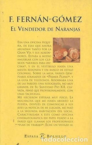 B&uuml;cher: El vendedor de naranjas- 9788423996803