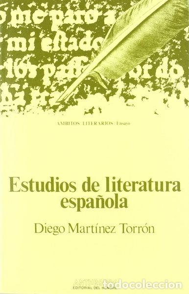 Libros: Estudios de literatura espa&ntilde;ola- 9788476580530