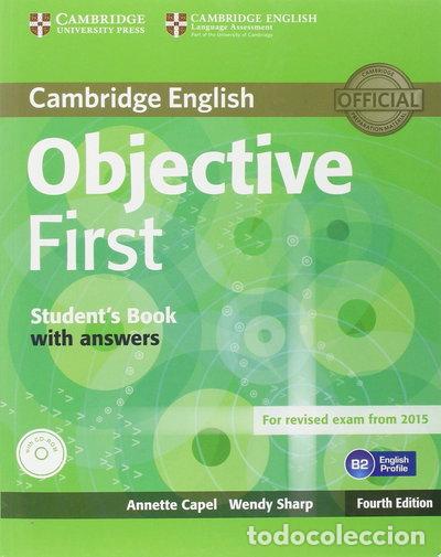 Libros: Objective First Student's Book with Answers with CD-ROM- 9781107628304