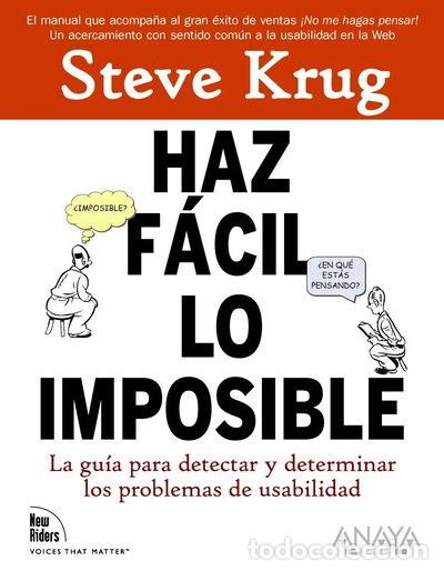 Livros em segunda m&atilde;o: Haz f&aacute;cil lo imposible- 9788441527546